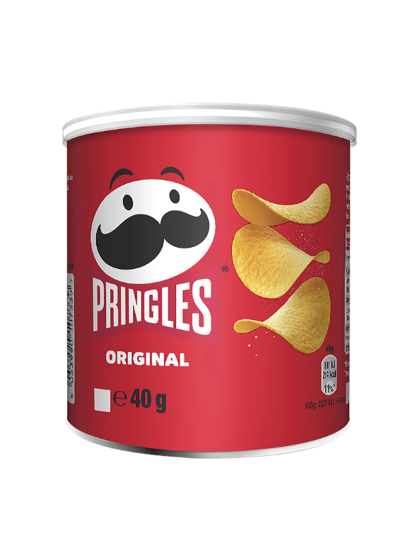 Pringles Crisps Tubs Original 40g