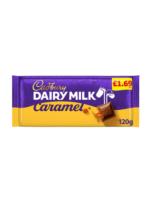 Cadbury Dairy Milk Caramel Block 120g