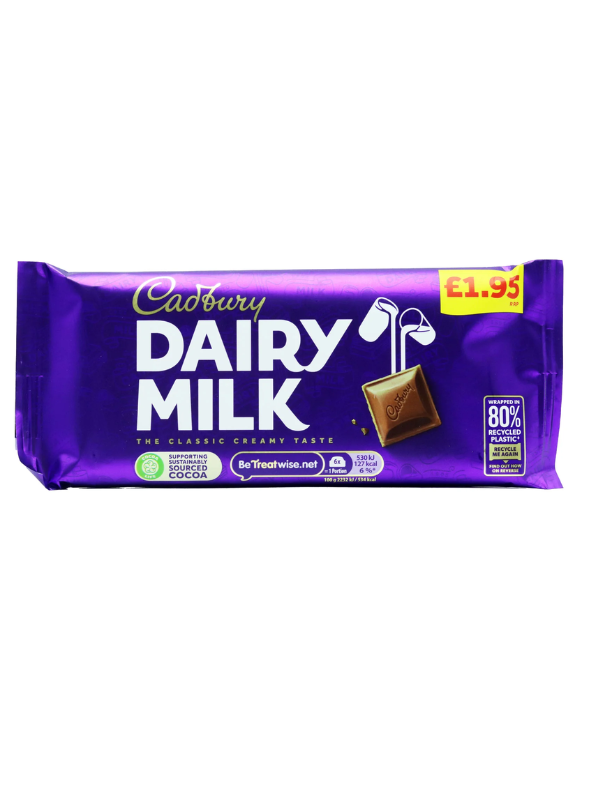 Cadbury Dairy Milk Block 95 g