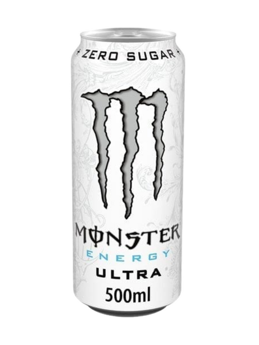 Monster Energy Ultra White Cans  500ml