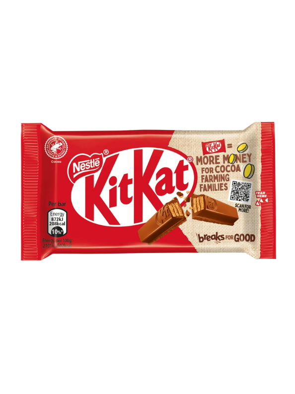 Nestle Kitkat 4 Finger Milk Chocolate  41.5g