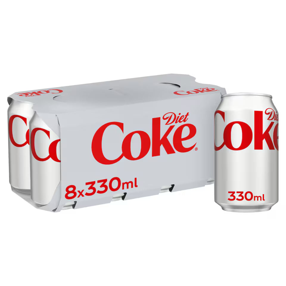 Diet Coke 8X330ml