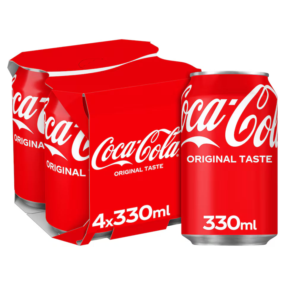 Coca-Cola Original Taste 4 x 330ml